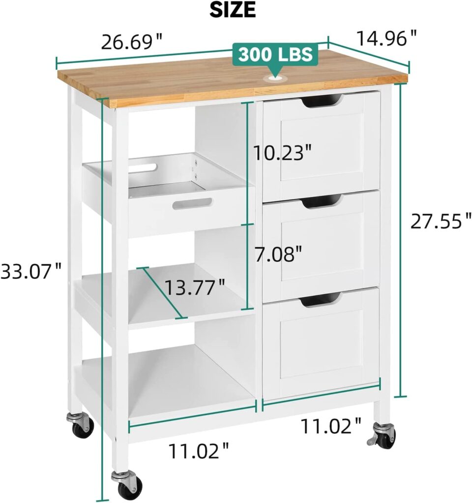 Yitahome Kitchen Island